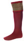 House Of Cheviot Merino Wool Socks - Brick Red