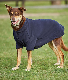 Weatherbeeta ComFiTec Fleece Dog Jumper - Navy
