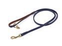 Digby & Fox Padded Leather Dog Lead Navy