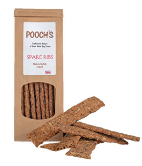 Pooch's Spare Rib Biscuit Dog Treats