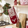 Cooksmart Nordic Christmas Double Oven Glove