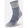 Sealskinz Morston Ankle Sock Blue/Grey Marl/Cream
