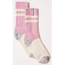 Sealskinz Womens Cawston Bamboo Mid Sock Pink/Grey/Cream