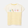 Joules Girls Short Sleeve T-Shirt - Yellow
