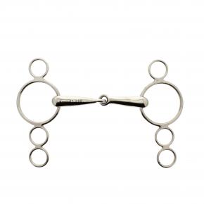Korsteel Hollow Mouth 3 Ring Dutch Gag Korsteel Hollow Mouth 3 Ring Dutch Gag
