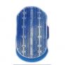 Plastic Curry Comb Blue