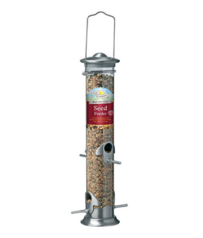 Harrisons Steel Diecast Seed Feeder Harrisons Steel Diecast Seed Feeder