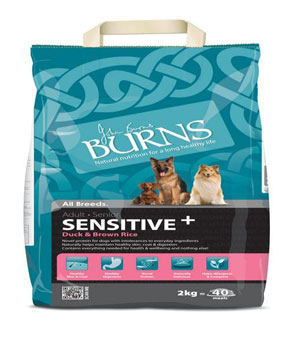 Burns Sensitive+ Duck and Brown Rice Burns Sensitive+ Duck and Brown Rice