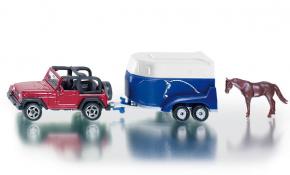 Siku Car With Horse Trailer Siku Car With Horse Trailer