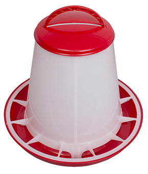 Stockshop Economy Red & White Feeders Stockshop Economy Red & White Feeders