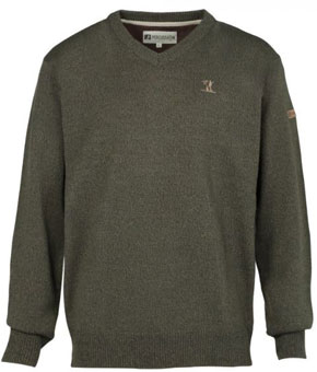 Percussion V-Neck Hunting Sweater Percussion V-Neck Hunting Sweater