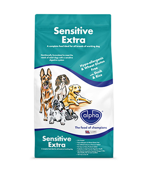 Sensitive Extra has been nutritionally formulated with duck & rice which are carefully cooked to help optimise digestion. Sensitive Extra has been nutritionally formulated with duck & rice which are carefully cooked to help optimise digestion.