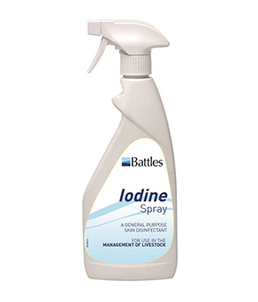 Battles Strong Iodine 10% Spray Battles Strong Iodine 10% Spray