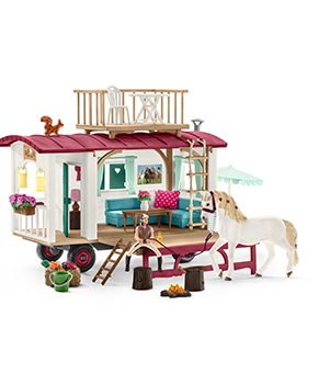 Schleich Caravan For Secret Club Meetings Schleich Caravan For Secret Club Meetings