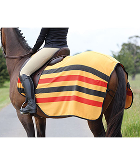 Shires Newmarket Stripe Fleece Exercise Sheet Shires Newmarket Stripe Fleece Exercise Sheet