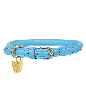 Rolled Leather Dog Collar Rolled Leather Dog Collar