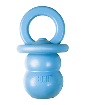 KONG Puppy Binkie (Blue/Pink)