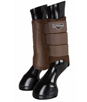 LeMieux ProSport Grafter Brushing Boots - Brown
