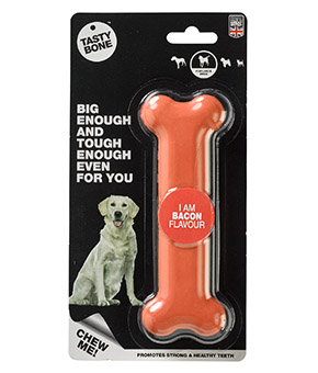 PETS CHOICE LARGE TASTY BONE BACON PETS CHOICE LARGE TASTY BONE BACON