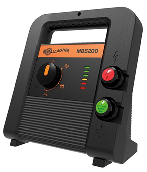 Gallagher MBS200 Fence Energiser (230V/12V/Solar) Gallagher MBS200 Fence Energiser (230V/12V/Solar)