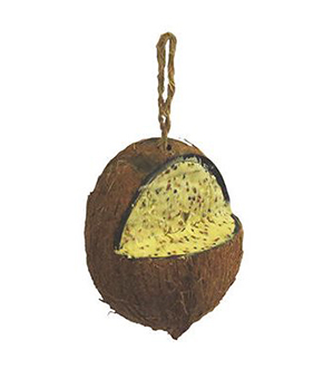 Brinvale Whole Coconut Bird Feeder Brinvale Whole Coconut Bird Feeder