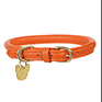 Rolled Leather Dog Collar