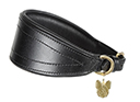 Digby & Fox Padded Greyhound Collar - Black