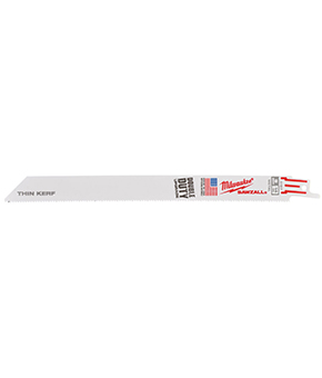 Milwaukee Metal 230mm 14Tpi Sawzall Blades - 5pack Milwaukee Metal 230mm 14Tpi Sawzall Blades - 5pack
