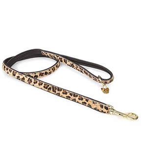 Digby & Fox Cow Hair Dog Lead - Leopard Digby & Fox Cow Hair Dog Lead - Leopard