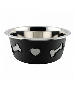 Weatherbeeta Stainless Steel Silcone Bowl - Grey Weatherbeeta Stainless Steel Silcone Bowl - Grey