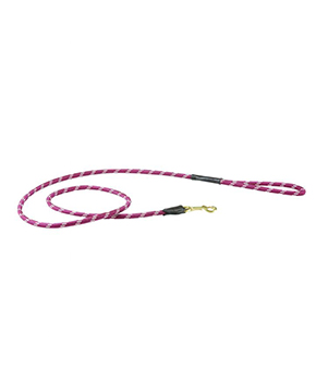 Weatherbeeta Rope Leather Dog Lead - Burgundy/Brown Weatherbeeta Rope Leather Dog Lead - Burgundy/Brown