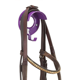 Stubbs Bridle Rack - Purple Stubbs Bridle Rack - Purple