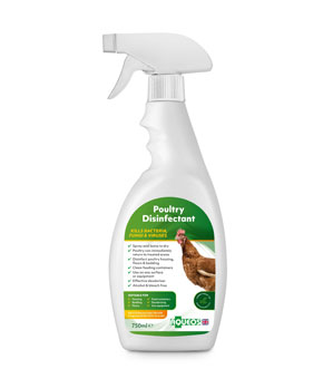 Aqueos Poultry Disinfectant Spray Aqueos Poultry Disinfectant Spray