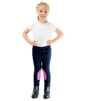 The HyPERFORMANCE Fleece Tots Jodhpurs Navy The HyPERFORMANCE Fleece Tots Jodhpurs Navy