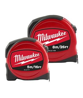 Slimline Twin Pack 5m/16ft Tape Measures 4932471128 Slimline Twin Pack 5m/16ft Tape Measures 4932471128