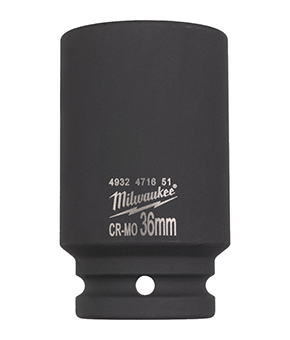 Shockwave 36 mm 3/4" Impact Socket DEEP 4932471651 Shockwave 36 mm 3/4" Impact Socket DEEP 4932471651