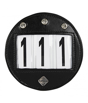 LeMieux Round Diamante Bridle Number Black LeMieux Round Diamante Bridle Number Black