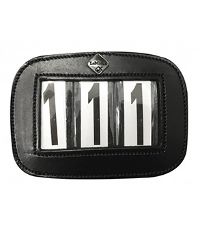 LeMieux Saddle Pad Number Holder Black LeMieux Saddle Pad Number Holder Black