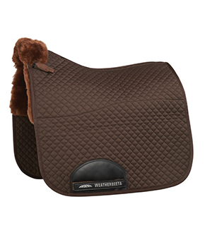 Weatherbeeta Merino High Wither Dressage Pad Brown Weatherbeeta Merino High Wither Dressage Pad Brown