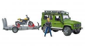 Land Rover Defender Trailer/Scrambler Ducati Full Throttle - 025892 Land Rover Defender Trailer/Scrambler Ducati Full Throttle - 025892
