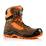 High Viz Waterproof Safety Lace/Zip Boot