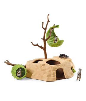 Schleich Meerkat Hangout