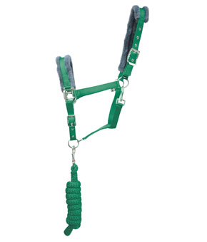 Hy Sport Active Head Collar & Lead Rope Set - Emerald Green Hy Sport Active Head Collar & Lead Rope Set - Emerald Green