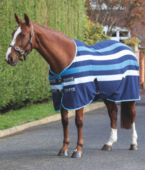 Shires Tempest Original Newmarket Fleece Blue Stripe Shires Tempest Original Newmarket Fleece Blue Stripe