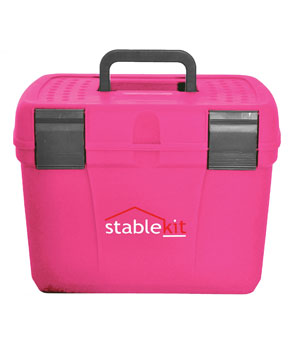 Stable Kit Grooming & Tack Box Pink Stable Kit Grooming & Tack Box Pink