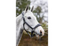 LeMieux Stitched Leather Headcollar in black