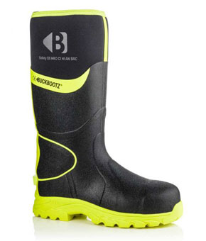 Buckler Buckbootz S5 Hi-Viz Safety Wellington Yellow/Black