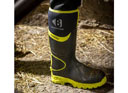 Buckler Buckbootz S5 Hi-Viz Safety Wellington Yellow/Black