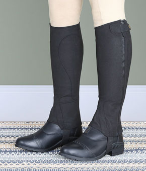 Shires Moretta Amara Childs Half Chaps Black Shires Moretta Amara Childs Half Chaps Black