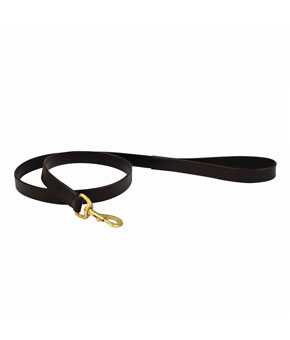 Weatherbeeta Padded Leather Dog Lead Black Weatherbeeta Padded Leather Dog Lead Black